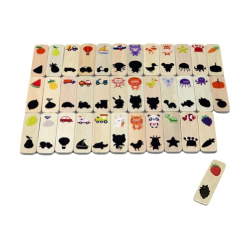 TTETTZ Pädagogisches Puzzle Obst Und Tier Puzzle Praktische Fähigkeiten Schatten von TTETTZ