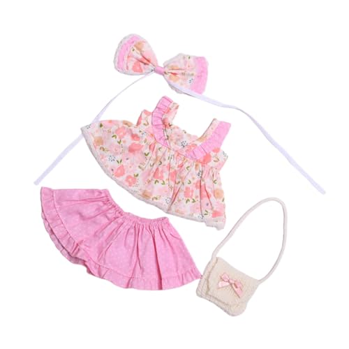 TTETTZ Plüschfigur Outfit, Rock mit Tasche, DIY Puppenaccessoires für Kreative Bastelprojekte TTETTZ Plüschfigur Outfit, Rock mit Tasche, DIY Puppenaccessoires für Kreative Bastelprojekte von TTETTZ