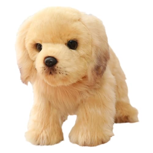 TTETTZ Plüschhund Puppe für Umarmungen, Realistische Simulation für Besondere Anlässe, Goldenes Haar TTETTZ Plüschhund Puppe für Umarmungen, Realistische Simulation für Besondere Anlässe, Goldenes Haar von TTETTZ