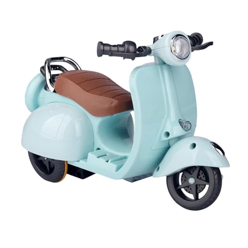 TTETTZ Puppen Motorrad Figur, Desktop Deko, Interaktives Spielzeug für Zuhause, Blau TTETTZ Puppen Motorrad Figur, Desktop Deko, Interaktives Spielzeug für Zuhause, Blau von TTETTZ