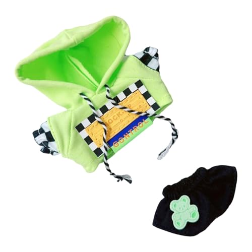 TTETTZ Puppen Outfit Set mit Sweatshirt Und Hose für 17 cm Große Puppen TTETTZ Puppen Outfit Set mit Sweatshirt Und Hose für 17 cm Große Puppen von TTETTZ