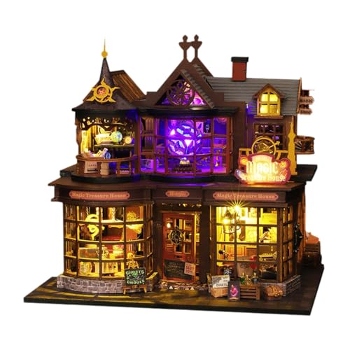 TTETTZ Puppenhaus DIY Kits 3D Puzzles Desktop Ornament Handarbeit Sammlerstücke Und Staub von TTETTZ