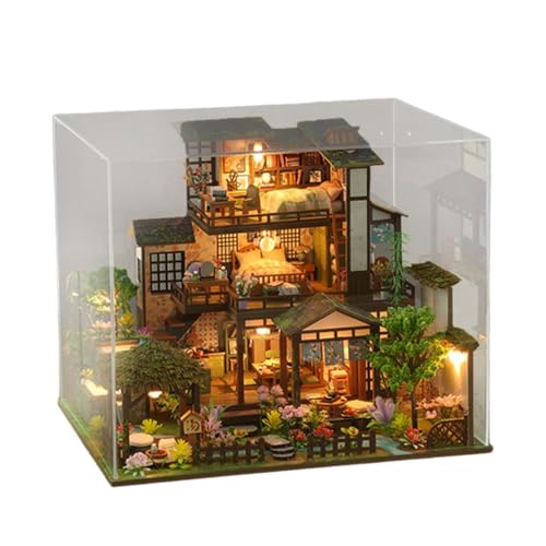 TTETTZ Puppenhaus DIY Miniatur Kits mit Zubehör Mini Handgemachte Haus Modell TTETTZ Puppenhaus DIY Miniatur Kits mit Zubehör Mini Handgemachte Haus Modell von TTETTZ