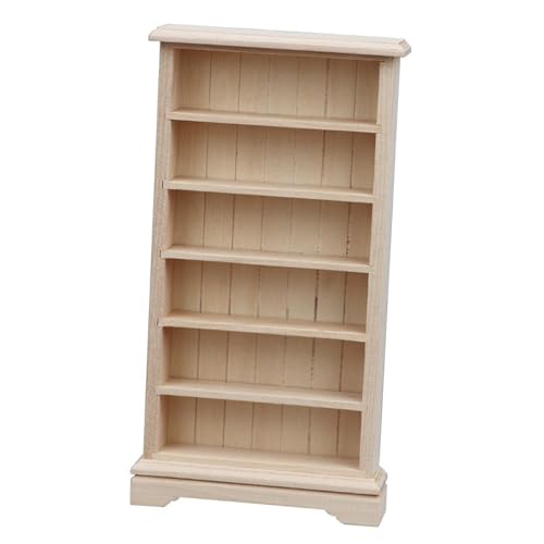 TTETTZ Puppenhaus Holzschrank 1:12 Miniaturschrank, Puppenhaus Bücherregal, Puppenhaus TTETTZ Puppenhaus Holzschrank 1:12 Miniaturschrank, Puppenhaus Bücherregal, Puppenhaus von TTETTZ
