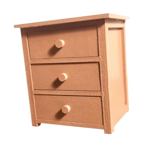 TTETTZ Puppenhaus Miniatur Schrank Holzmöbel für Ornament Schlafzimmer Rollenspiel TTETTZ Puppenhaus Miniatur Schrank Holzmöbel für Ornament Schlafzimmer Rollenspiel von TTETTZ