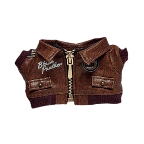 TTETTZ Puppenjacke, Puppenkleidung, leicht zu tragen, stilvolles, Dekor für Kunstspielzeugfiguren, Mini-Spielzeugpuppenkleidung, Coole TTETTZ Puppenjacke, Puppenkleidung, leicht zu tragen, stilvolles, Dekor für Kunstspielzeugfiguren, Mini-Spielzeugpuppenkleidung, Coole von TTETTZ