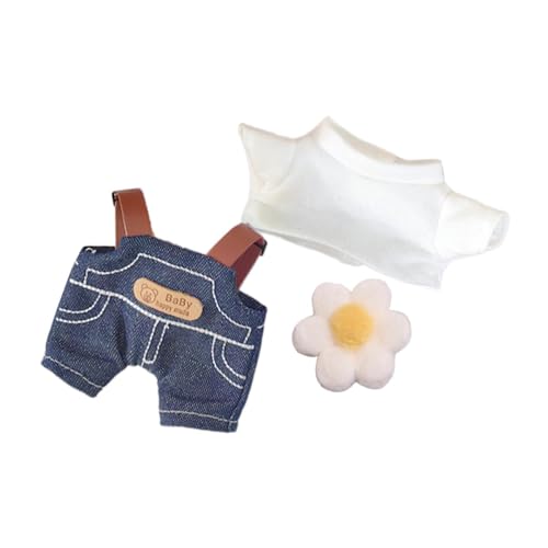 TTETTZ Puppenkleidung Puppen Outfit Plüschtier Kleidung Spielzeugzubehör Aus Weichem Stoff mit Feiner Naht Zum Verkleiden von Stofftieren Und für Geschenke F, 3-teiliges Set TTETTZ Puppenkleidung Puppen Outfit Plüschtier Kleidung Spielzeugzubehör Aus Weichem Stoff mit Feiner Naht Zum Verkleiden von Stofftieren Und für Geschenke F, 3-teiliges Set von TTETTZ