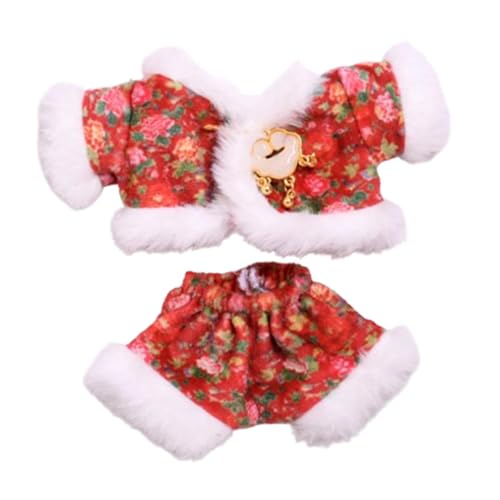 TTETTZ Puppenkleidung aus Plüsch für Puppen in der Größe von 15 bis 17 cm, Kostümzubehör TTETTZ Puppenkleidung aus Plüsch für Puppen in der Größe von 15 bis 17 cm, Kostümzubehör von TTETTZ
