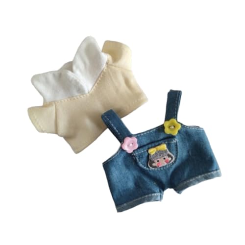 TTETTZ Puppenkleidung für 15 cm Große Puppen, Ankleide Outfits für Mädchen, Gelb TTETTZ Puppenkleidung für 15 cm Große Puppen, Ankleide Outfits für Mädchen, Gelb von TTETTZ