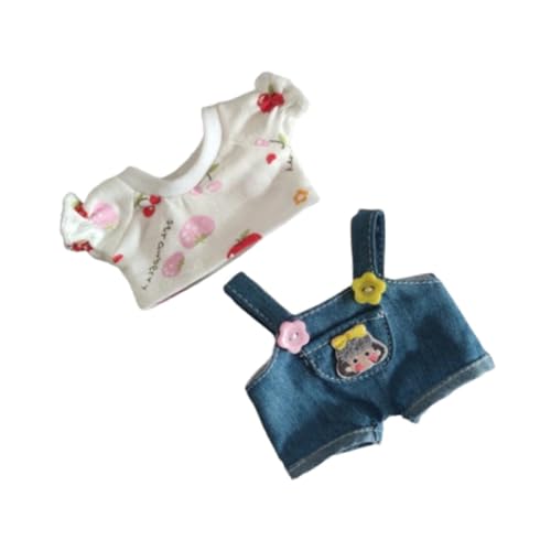 TTETTZ Puppenkleidung für 15 cm Große Puppen, Ankleide Outfits für Mädchen, Mehrfarbig TTETTZ Puppenkleidung für 15 cm Große Puppen, Ankleide Outfits für Mädchen, Mehrfarbig von TTETTZ