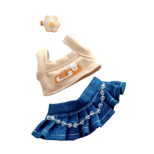 TTETTZ Puppenkleidung für 15 cm Puppen mit Modischen Accessoires TTETTZ Puppenkleidung für 15 cm Puppen mit Modischen Accessoires von TTETTZ
