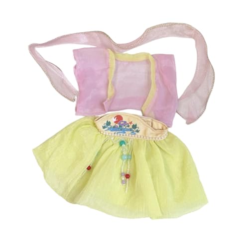 TTETTZ Puppenkleidung für 38 cm große Plüschfiguren, Kostüme und Zubehör, Gelb TTETTZ Puppenkleidung für 38 cm große Plüschfiguren, Kostüme und Zubehör, Gelb von TTETTZ