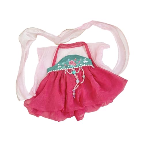 TTETTZ Puppenkleidung für 38 cm große Plüschfiguren, Kostüme und Zubehör, Rot TTETTZ Puppenkleidung für 38 cm große Plüschfiguren, Kostüme und Zubehör, Rot von TTETTZ