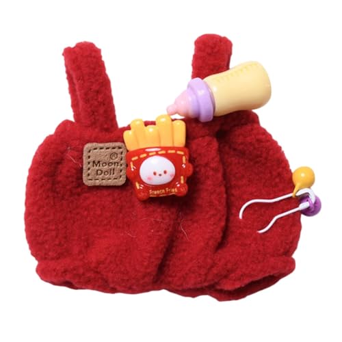 TTETTZ Puppenkleidung für 6,69 Zoll Puppen, Kreative Anzieh Optionen, Geburtstagsgeschenk für Kinder, Rot TTETTZ Puppenkleidung für 6,69 Zoll Puppen, Kreative Anzieh Optionen, Geburtstagsgeschenk für Kinder, Rot von TTETTZ