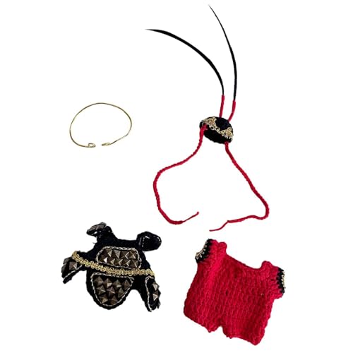 TTETTZ Puppenkleidung für 6 Zoll Puppen, Anziehsachen für Mädchen, Rollenspiel Outfits von TTETTZ