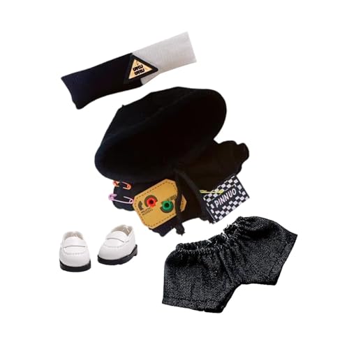 TTETTZ Puppenkleidung für Plüschpuppen, Outfit mit Hose Und Oberteil, Zubehör für Spielzeug von TTETTZ
