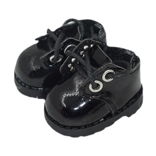 TTETTZ Puppenschuhe Anziehpuppen Schuhe Puppenkleidung Puppenaccessoires Zubehör in Modischer Karree Form für Vielseitige Outfits für Rollenspiele Und Zur F, Schwarz TTETTZ Puppenschuhe Anziehpuppen Schuhe Puppenkleidung Puppenaccessoires Zubehör in Modischer Karree Form für Vielseitige Outfits für Rollenspiele Und Zur F, Schwarz von TTETTZ