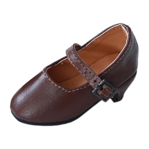 TTETTZ Puppenschuhe Im Maßstab 1/4 für Weibliche Figuren, Mini High Heel Zubehör, Rot TTETTZ Puppenschuhe Im Maßstab 1/4 für Weibliche Figuren, Mini High Heel Zubehör, Rot von TTETTZ