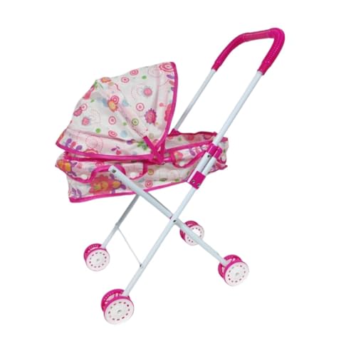 TTETTZ Puppenwagen Set für Kinder, Faltbar, Geeignet für Rollenspiele Im Innen Und Außenbereich, Löwenmuster TTETTZ Puppenwagen Set für Kinder, Faltbar, Geeignet für Rollenspiele Im Innen Und Außenbereich, Löwenmuster von TTETTZ