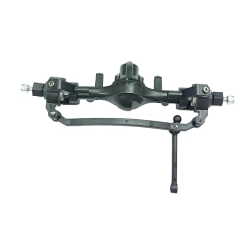TTETTZ RC Auto Achse Metall Upgrade Teil Vorderachse Hinterachse Ersatzteile Montage Zubehör für RC Crawler Modellauto Umbau, Vorderachse von TTETTZ