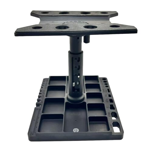 TTETTZ RC Auto Arbeitsständer, Rotations Hebe Reparatur Workstation für Den Maßstab 1/24 bis 1/10 von TTETTZ