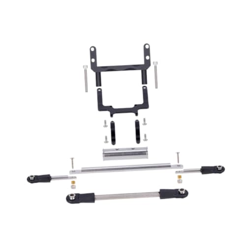 TTETTZ RC Auto Servo Halterung Montage Set für 1:10 RC Crawler, Schwarz von TTETTZ