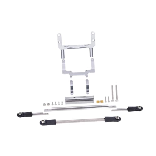 TTETTZ RC Auto Servo Halterung Montage Set für 1:10 RC Crawler, Silber von TTETTZ