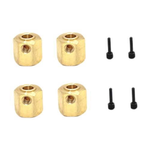 TTETTZ RC Car Sechskant Radnaben Zubehör für Yk4082 4102 6061, 4x4 Keine Abtriebswelle TTETTZ RC Car Sechskant Radnaben Zubehör für Yk4082 4102 6061, 4x4 Keine Abtriebswelle von TTETTZ