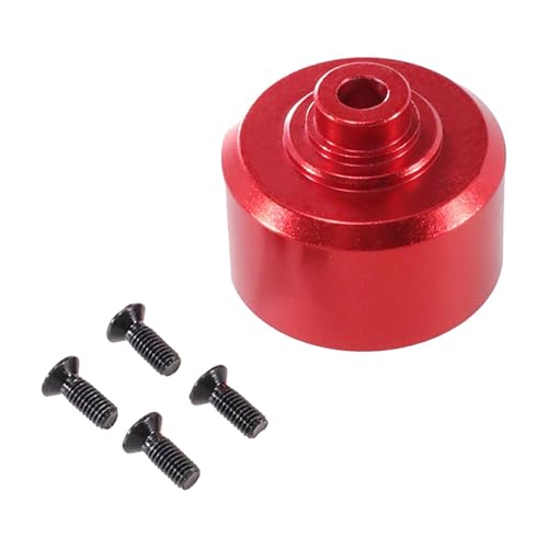 TTETTZ RC Differential Box Center Differential Gehäuse Professionelle Ersatzteile Hobby Robuste Upgrade Armaturen Metall Diff Fall Getriebe, Rot TTETTZ RC Differential Box Center Differential Gehäuse Professionelle Ersatzteile Hobby Robuste Upgrade Armaturen Metall Diff Fall Getriebe, Rot von TTETTZ
