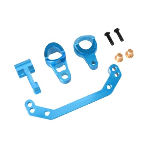 TTETTZ RC Lenkmechanismus für PTG 2R 1/10 RC Auto, Einfache Installation, Blau von TTETTZ