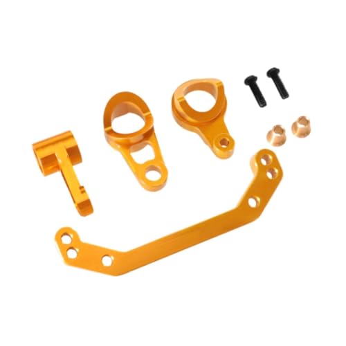 TTETTZ RC Lenkmechanismus für PTG 2R 1/10 RC Auto, Einfache Installation, Gold von TTETTZ