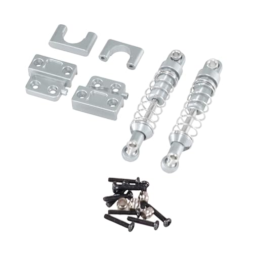 TTETTZ RC-Stoßdämpfersatz hinten, Federungsstoßdämpfersatz, 1/12, Ersatzmodell, Spielzeugmodifikation, Upgrade, Ersatz, RC-Auto-Upgrade, Argent von TTETTZ