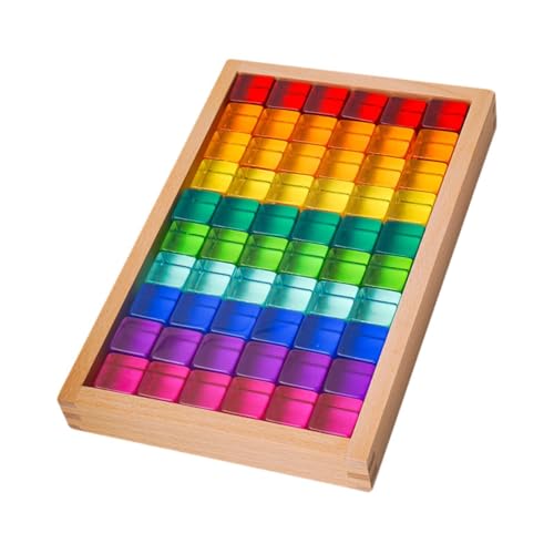 TTETTZ Rainbow Building Blocks Set Stapel Spiel Glatte Bausteine ​​Set von TTETTZ