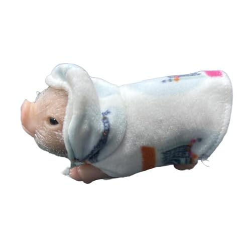 TTETTZ Reborn Schweinchen Puppe Ferkel Kreatives Spielzeug mit Zubehör Niedlich TTETTZ Reborn Schweinchen Puppe Ferkel Kreatives Spielzeug mit Zubehör Niedlich von TTETTZ