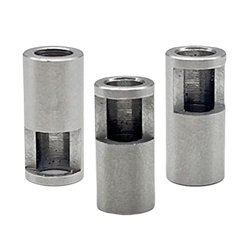TTETTZ Robuste Edelstahl Motorachse für 1/8 RC Auto Tuning Zubehör, 3 Stück von TTETTZ