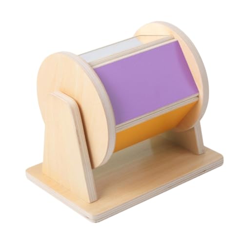 TTETTZ Rotierende Spielzeugtrommel Rotierende Farbe Kognition Rotierendes Rad Holz TTETTZ Rotierende Spielzeugtrommel Rotierende Farbe Kognition Rotierendes Rad Holz von TTETTZ