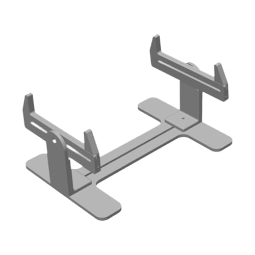 TTETTZ Schiffsmodellständer, DIY-Halterung, minimalistisch, praktisch, stabil, für maßstabsgetreue Bootsmodelle, Hilfswerkzeug zur Modifikation, Grau von TTETTZ
