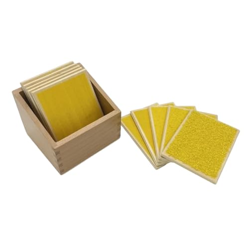 TTETTZ Sensorisches Berührungsbrett, Montessori-Lernspiel für Kleinkinder, 10 Stück von TTETTZ