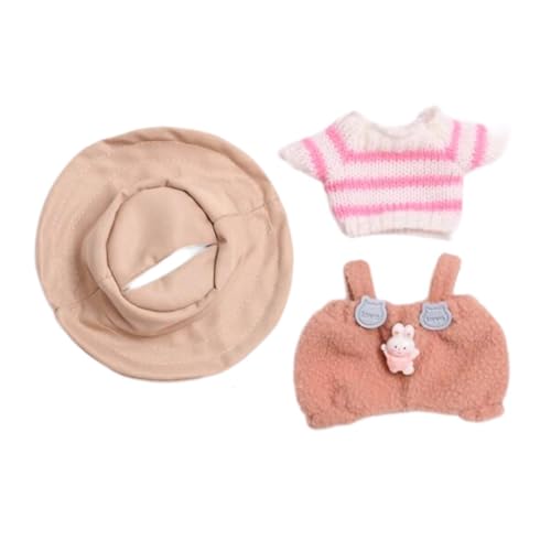 TTETTZ Set mit Hosenträgerhose, T Shirt Und Mütze für Puppen von 15–17 cm TTETTZ Set mit Hosenträgerhose, T Shirt Und Mütze für Puppen von 15–17 cm von TTETTZ