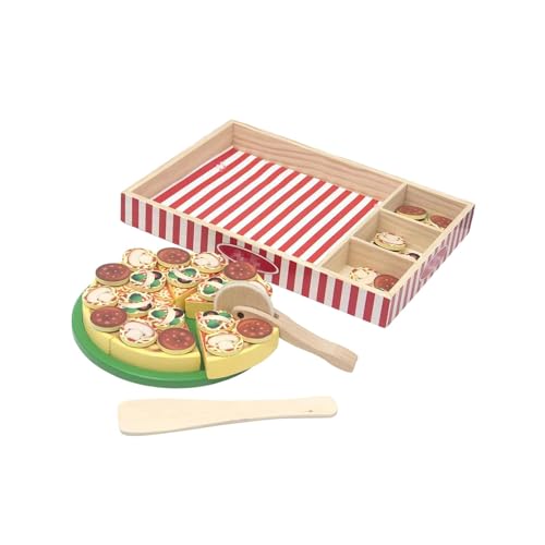TTETTZ Simuliertes Pizzaspielzeug Aus Holz, Multifunktional, für Jungen, Mädchen, Kinder, Zuhause TTETTZ Simuliertes Pizzaspielzeug Aus Holz, Multifunktional, für Jungen, Mädchen, Kinder, Zuhause von TTETTZ