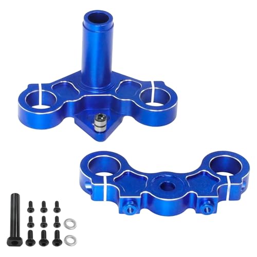 TTETTZ Stoßdämpfer Vorne, Feste Dreiecksplatte, RC Dirtbike Upgrades, Zubehör, RC Bike Ersatzteil für 1/4, Blau TTETTZ Stoßdämpfer Vorne, Feste Dreiecksplatte, RC Dirtbike Upgrades, Zubehör, RC Bike Ersatzteil für 1/4, Blau von TTETTZ