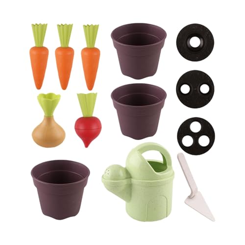 TTETTZ Strandspielzeug Set, Lustiges Rettich Blumentopf Set für Kinder Im Vorschulalter, Jungen Und Mädchen TTETTZ Strandspielzeug Set, Lustiges Rettich Blumentopf Set für Kinder Im Vorschulalter, Jungen Und Mädchen von TTETTZ