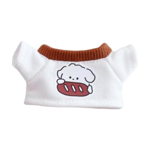 TTETTZ T Shirt für Puppen, Kleidung für Plüschpuppen, Zubehör für Puppen, Kostüme Und Outfits für 6,69 Zoll Puppen TTETTZ T Shirt für Puppen, Kleidung für Plüschpuppen, Zubehör für Puppen, Kostüme Und Outfits für 6,69 Zoll Puppen von TTETTZ