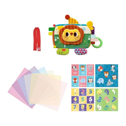 TTETTZ Taschentuchbox mit Spielmaterialien, Montessori-Lernspielzeug, Sensorik-Spielzeug für Kinder ab 1 Jahr TTETTZ Taschentuchbox mit Spielmaterialien, Montessori-Lernspielzeug, Sensorik-Spielzeug für Kinder ab 1 Jahr von TTETTZ