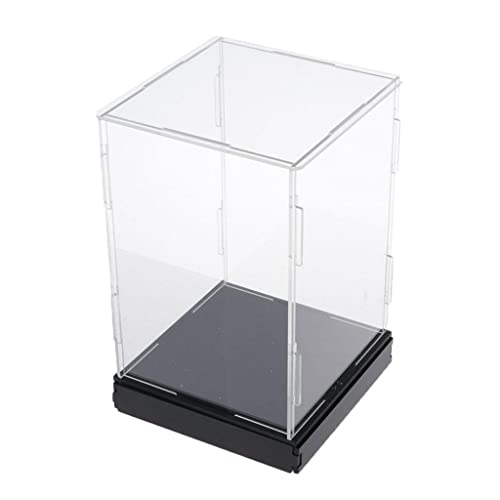 TTETTZ Transparente Acryl Vitrine für Sammlerstücke Und Actionfiguren, 20 x 20 x 35 cm von TTETTZ