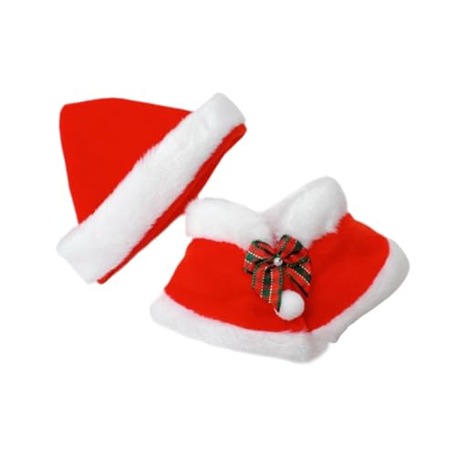 TTETTZ Umhang für Plüschpuppen, Weihnachtskleidung, Puppenverkleidung für 17 cm Große Figuren TTETTZ Umhang für Plüschpuppen, Weihnachtskleidung, Puppenverkleidung für 17 cm Große Figuren von TTETTZ
