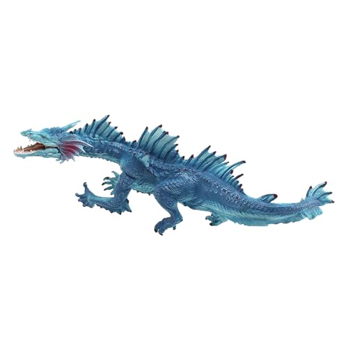 TTETTZ Velociraptor Stehendes Dinosauriermodell, Tiermodell, Ornament, Realisches Trickspielzeug, Simuliertes Dinosaurierspielzeug für Den Schreibtisch, G, Blau TTETTZ Velociraptor Stehendes Dinosauriermodell, Tiermodell, Ornament, Realisches Trickspielzeug, Simuliertes Dinosaurierspielzeug für Den Schreibtisch, G, Blau von TTETTZ