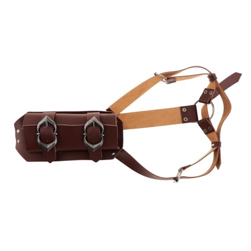 TTETTZ Verstellbare Scheide für Rapier mit Schultergurt, Cosplay Zubehör für Rollenspiele, Braun von TTETTZ