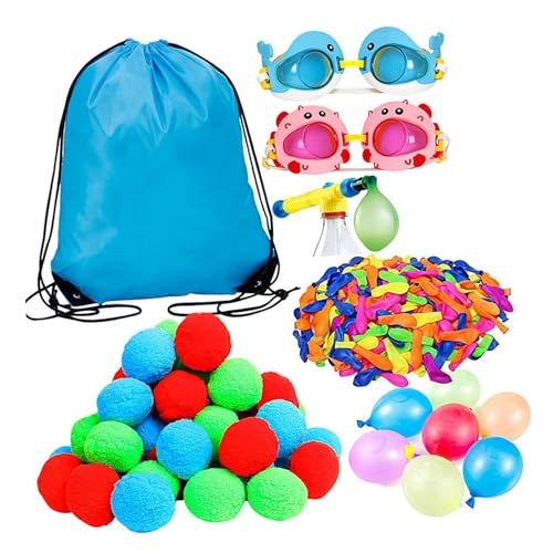 TTETTZ Wasserballons Party Gefälligkeiten für Kinder Erwachsene mit Gläser Wasserspritzbällchen von TTETTZ