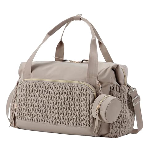 TTETTZ Wickeltasche, Umhängetasche für Mütter, Stilltasche, Aufbewahrungstasche für Kinderzimmer, Tragetasche für Reisen, Braun TTETTZ Wickeltasche, Umhängetasche für Mütter, Stilltasche, Aufbewahrungstasche für Kinderzimmer, Tragetasche für Reisen, Braun von TTETTZ